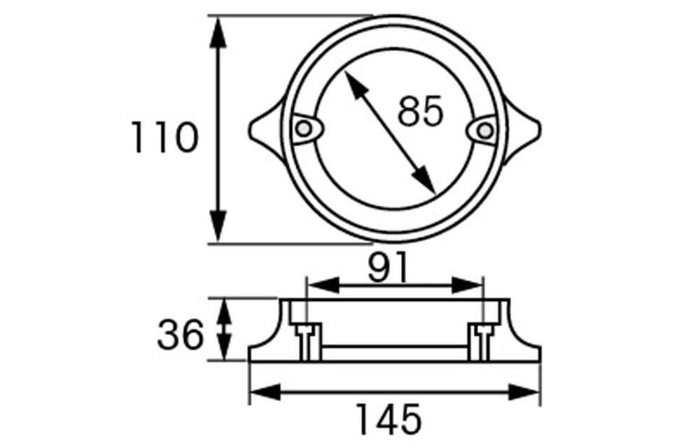 Motor anode Volvo Drive leg collar Duo