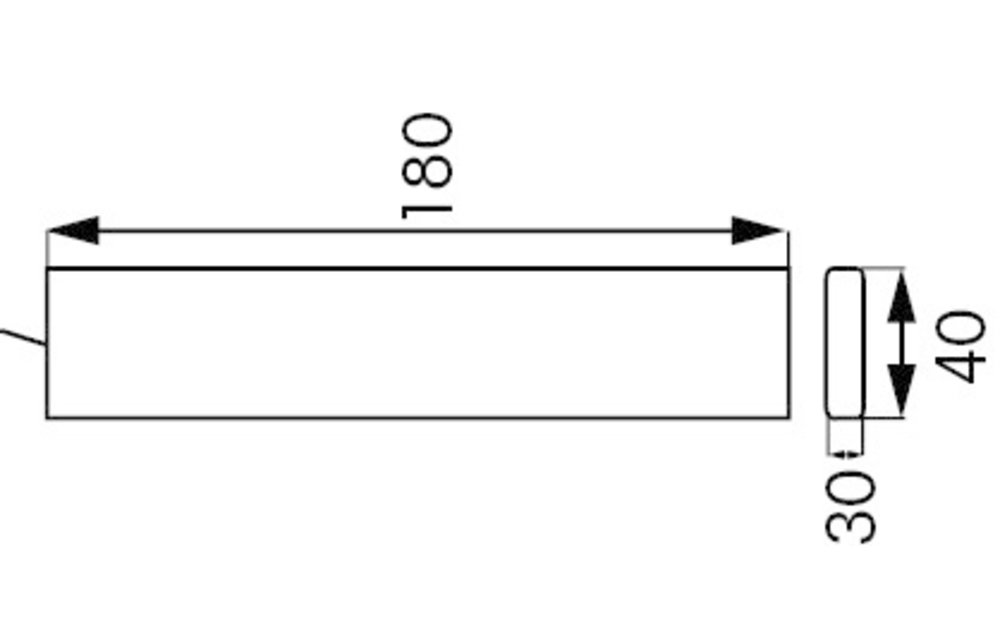 Hangende anode met 2 m RVS kabel 1,4 kg