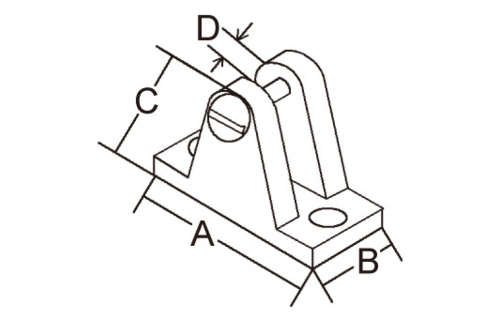 Dekplaat recht met schroef