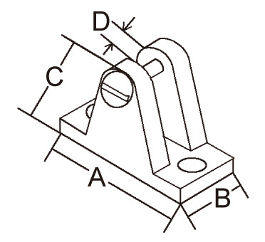 Dekplaat recht met schroef