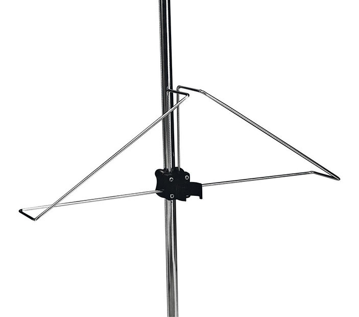 Houder voor hoefijzerboei en reddingsboeilicht