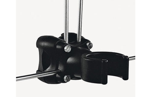 Houder voor hoefijzerboei en reddingsboeilicht