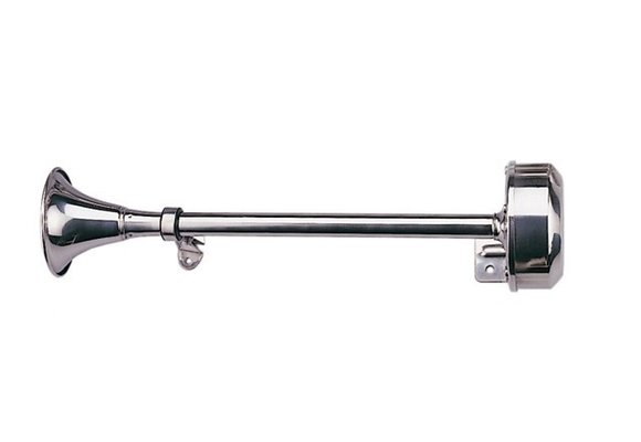 Talamex Scheepshoorn 12 Volt enkel RVS - 400mm