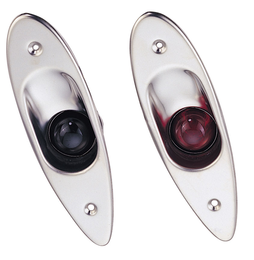 Set navigatieverlichting inbouw zijmontage