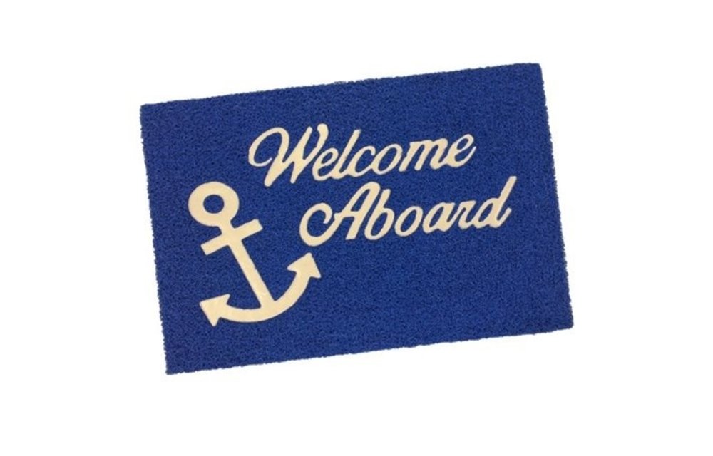 Welcome Aboard mat | 60 x 90 cm