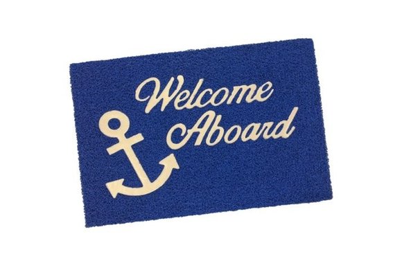 Welcome Aboard mat | 60 x 90 cm