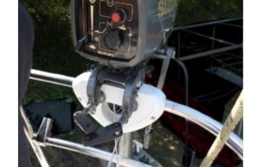 Motorsteun BB motor wit