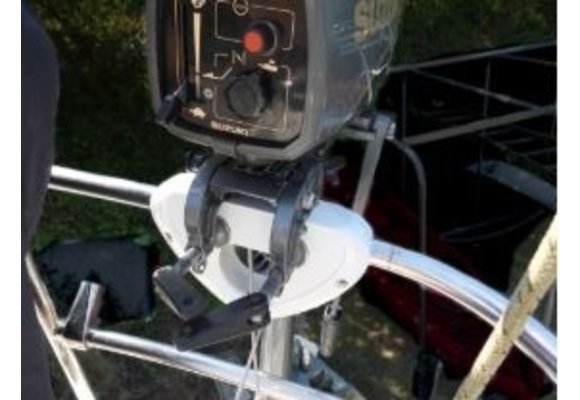 Motorsteun BB motor wit