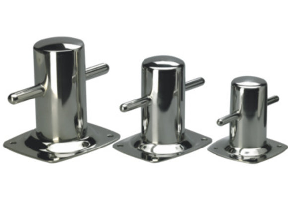 Bolder RVS Ø50 mm voetplaat 92 x 92 mm