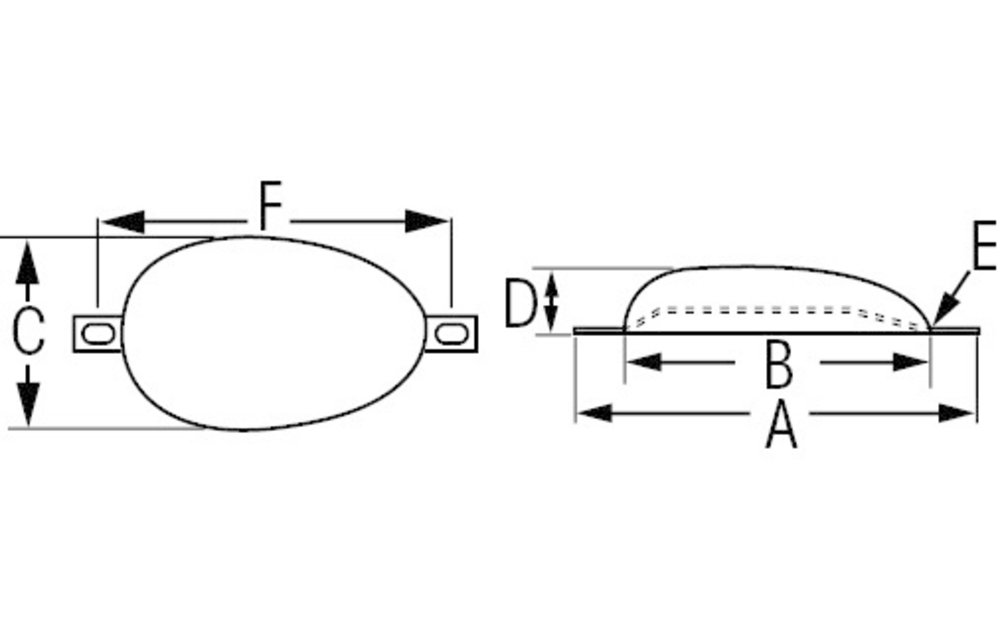 Anode zink half ei 2,2 kg