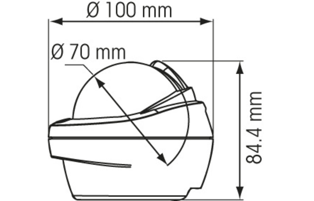 Offshore 75 zwart huis/zwarte roos