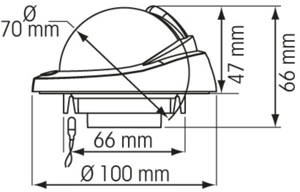 Kompas Offshore 75 zwart huis/zwarte roos