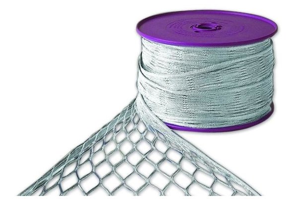 Railingnet knooploos 30 à 70 cm zwart