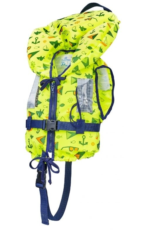 KinderReddingsvest Typhoon 100N Geel motief 3-10 kg