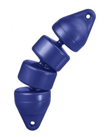 Flexibele fender blauw