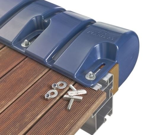 Bevestigingsset voor steigerbumper