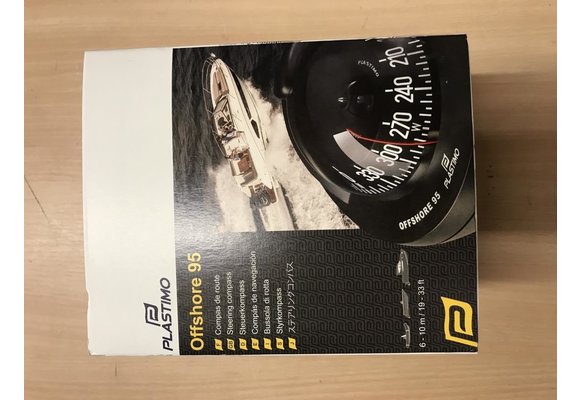 Offshore 95 wit huis/zwarte roos conisch