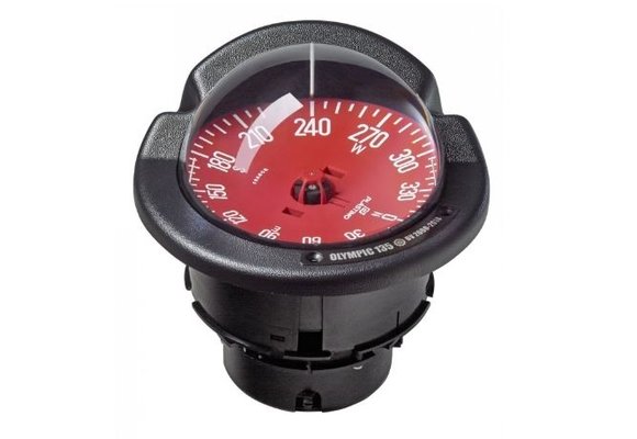 Kompas Olympic 135 OPEN zwart huis/rode roos