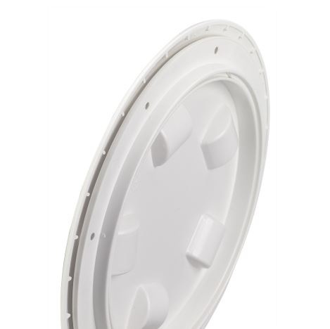 Inspectieluik rond 128 mm wit