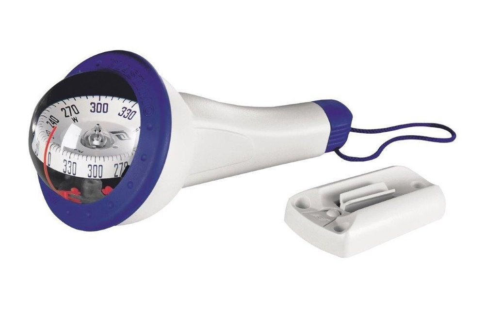 Iris 100 handpeilkompas met licht/blauw