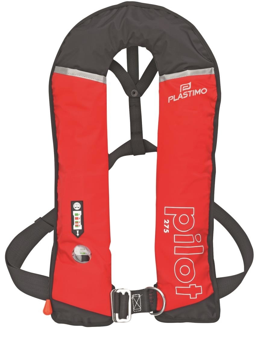 Plastimo Reddingsvest Pilot 275N auto Rood HR + KB
