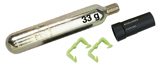 Herlaadset met 33 gr patroon, UML 5 capsule en borgclip