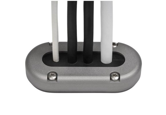 Dekdoorvoer aluminium voor meerdere kabels tot 15 mm