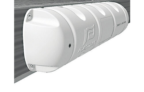 Steigerbumper halfrond Ø18 x 40 cm blauw