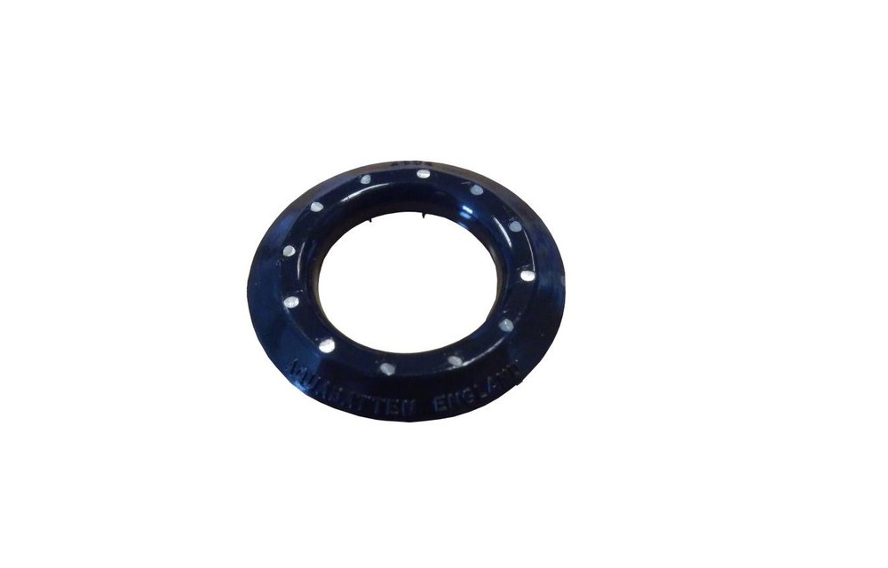 Puntige ring RVS voor zeilkous 12 mm zwart