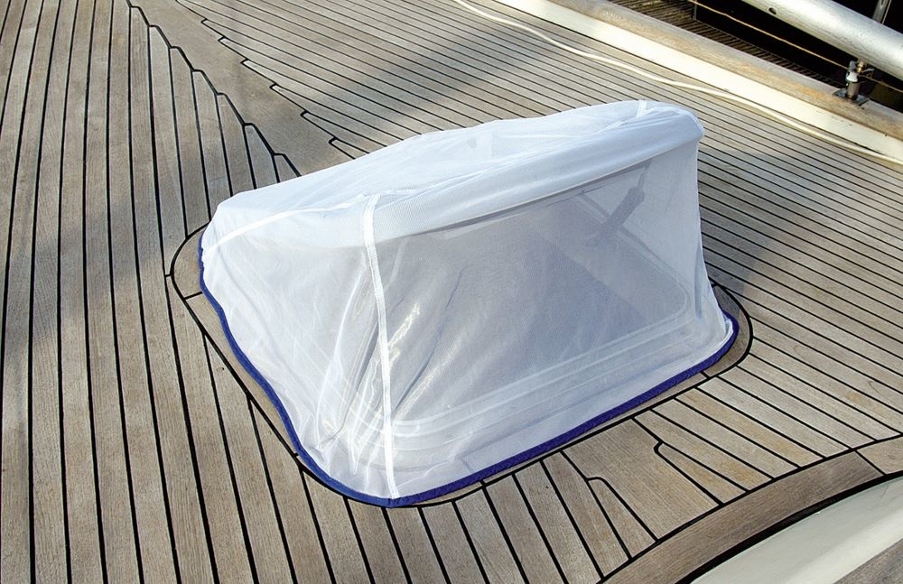 Dekluikhoes met muggennet 6 86 x 86 cm