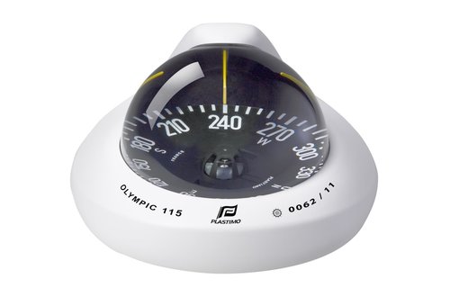 Olympic 115 wit/zwarte roos plat