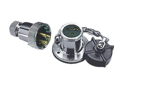 Waterdichte dekverbinding stekker en stopcontact 3A 3-polig