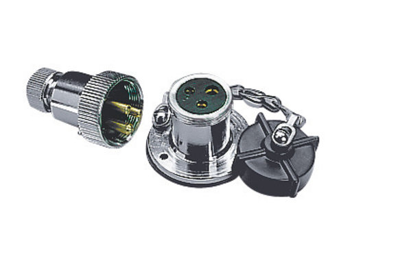 Waterdichte dekverbinding stekker en stopcontact 3A 3-polig