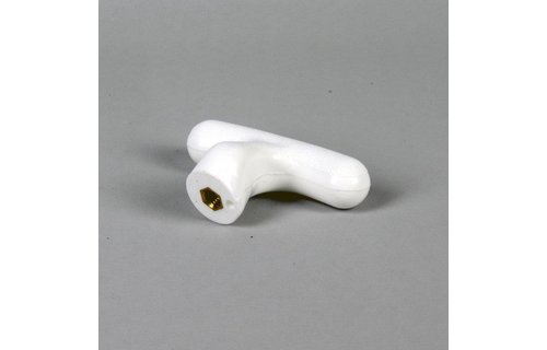 Hendel kunststof wit