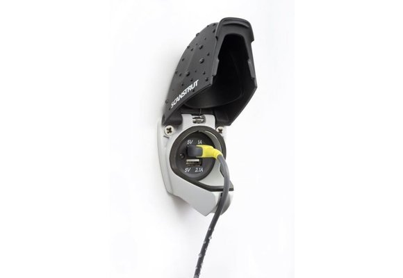 ROKK oplader waterdicht IPX4 2 USB aansluitingen 12 - 24 V