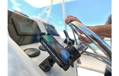 ROKK Edge telefoonhouder met oplader draadloos (12/24V)