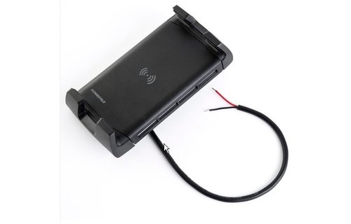 ROKK Active telefoonhouder met oplader draadloos (12/24V)