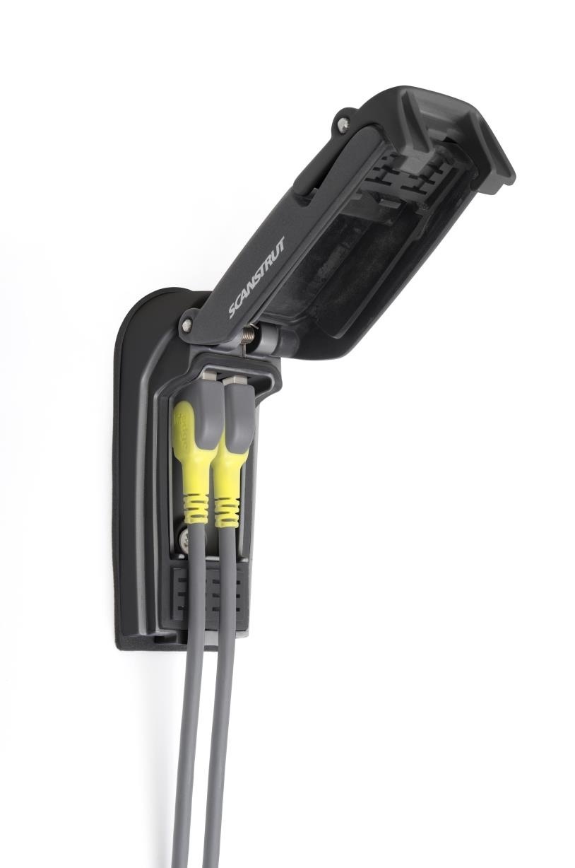 ROKK snellader waterdicht IPX6 2 USB aansluitingen zwart