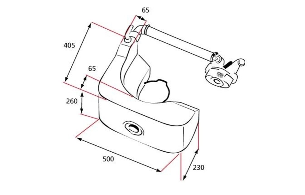 Buffertank 25 ltr compleet
