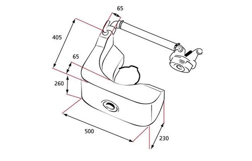 Buffertank 25 ltr compleet