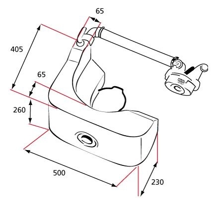 Buffertank 25 ltr compleet