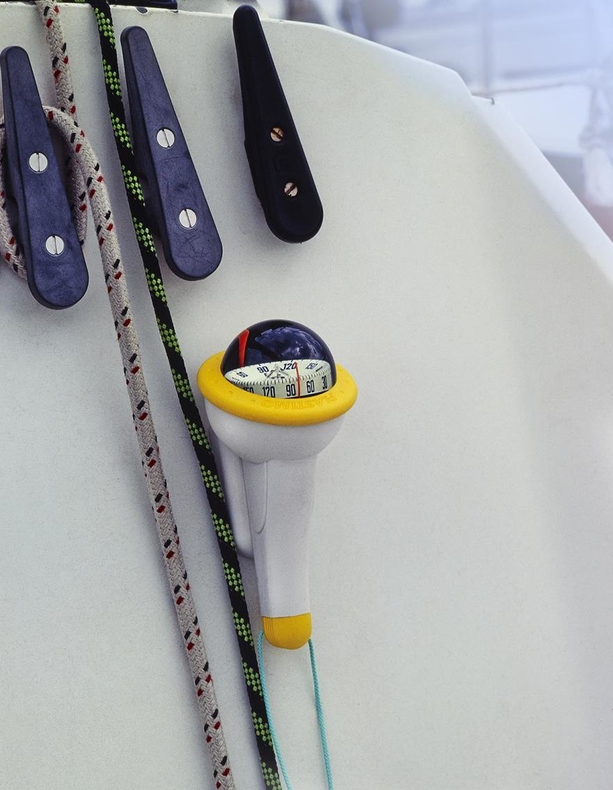 Iris 100 handpeilkompas geel