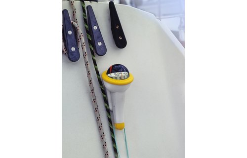 Iris 100 handpeilkompas met licht/geel