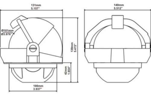 Offshore 105 zwart huis/zwarte roos plat