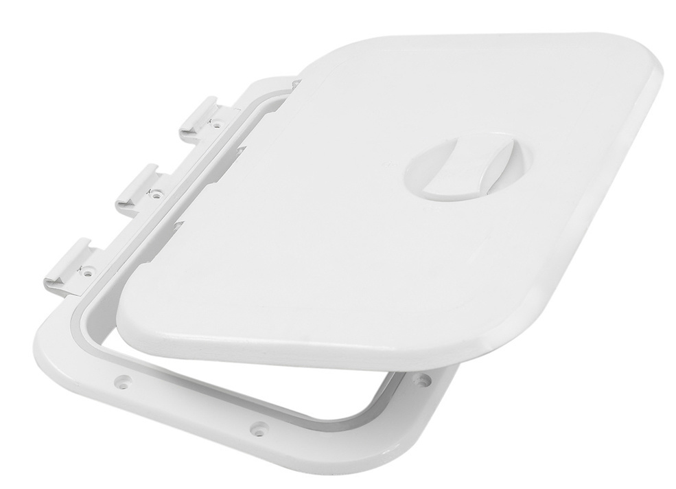 Toegangsluik 374 x 374 mm wit