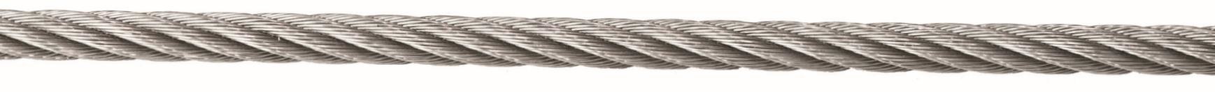 Staaldraad RVS 316, 5 mm 7x19