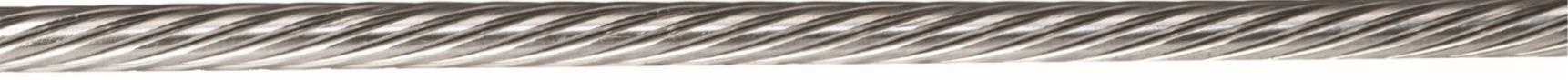 Staaldraad RVS 316, 8 mm 1x19 compact