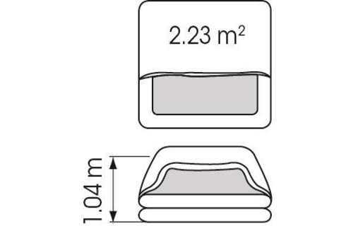 Reddingsvlot Transocean ISO 6 pers, >24h container