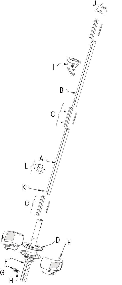 S-serie binnenprofiel 1,50 mtr