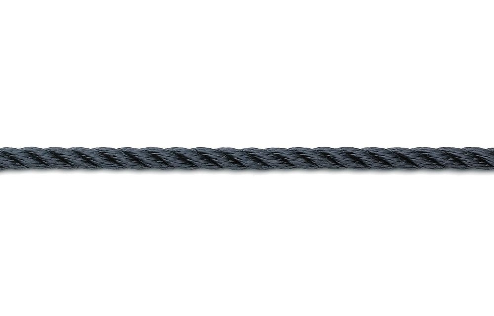 3-Strengs polyester 14 mm navy
